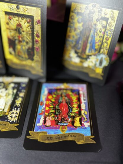 The Mysteries of the Black Madonna tarot deck set - Image 9