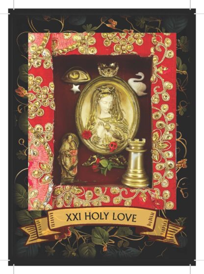 Pre-Order Mysteries of the Red Madonna, Mary Magdalene tarot deck - Image 5